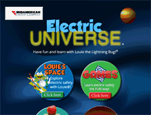 Tablet Screenshot of mec.electricuniverse.com