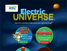 Tablet Screenshot of kcpl.electricuniverse.com